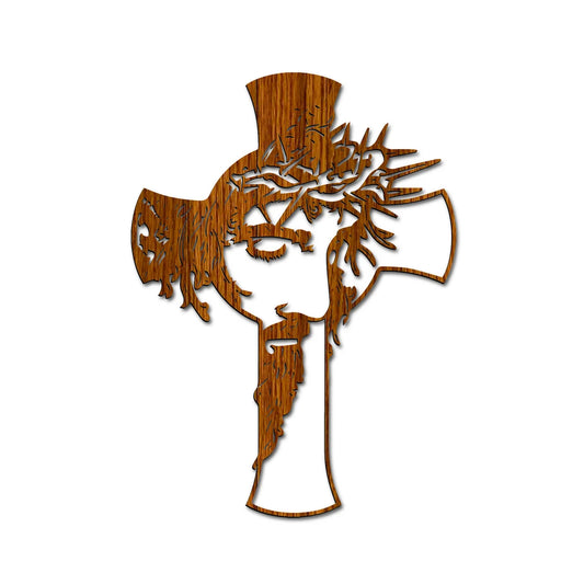 Croce con viso Di Gesù